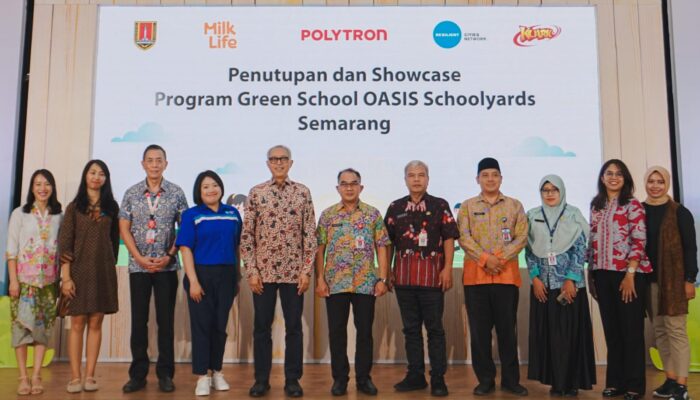 Oasis Schoolyards Semarang Dampingi Lima Sekolah Hadapi Perubahan Iklim