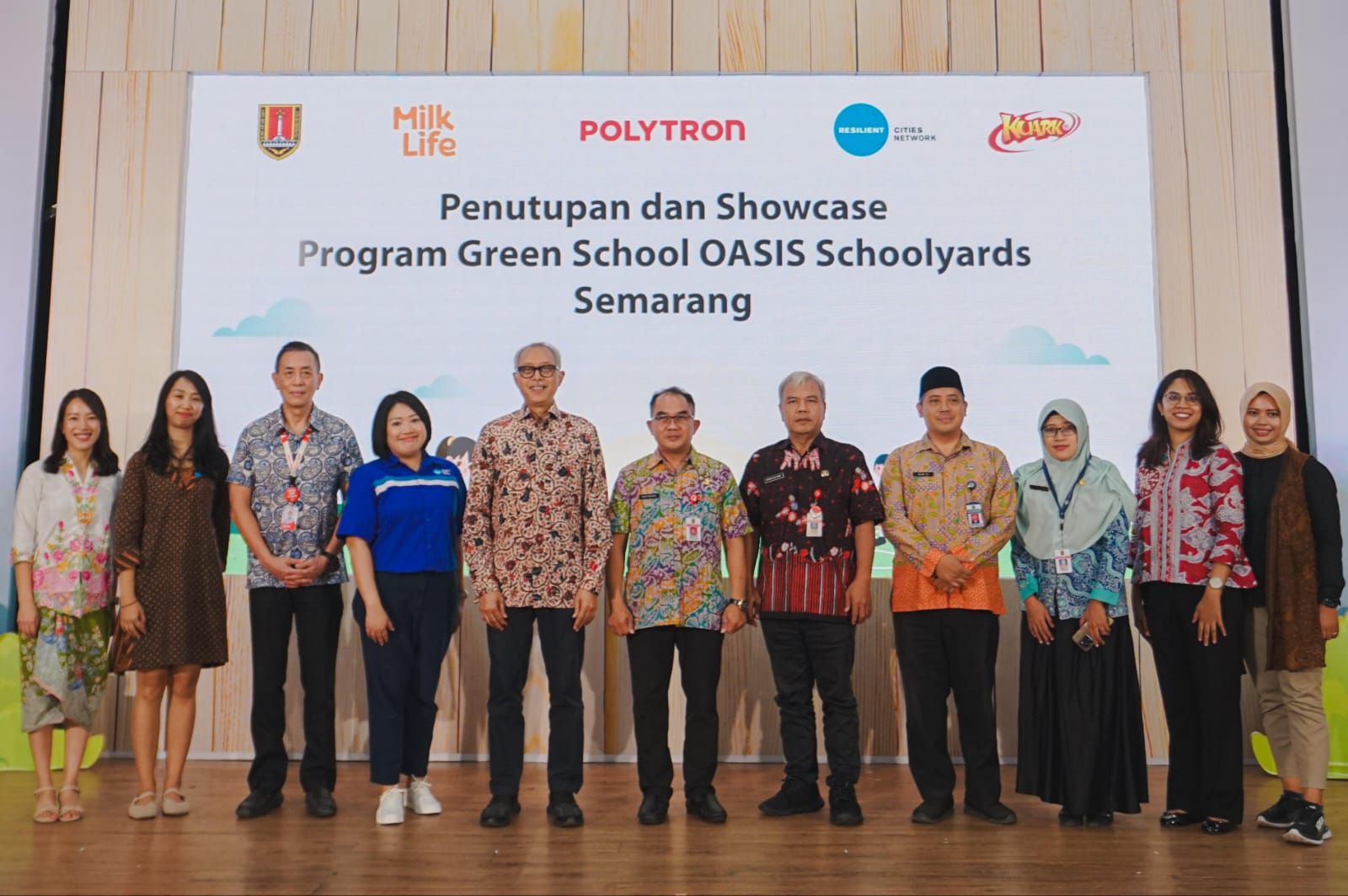Oasis Schoolyards Semarang Dampingi Lima Sekolah Hadapi Perubahan Iklim