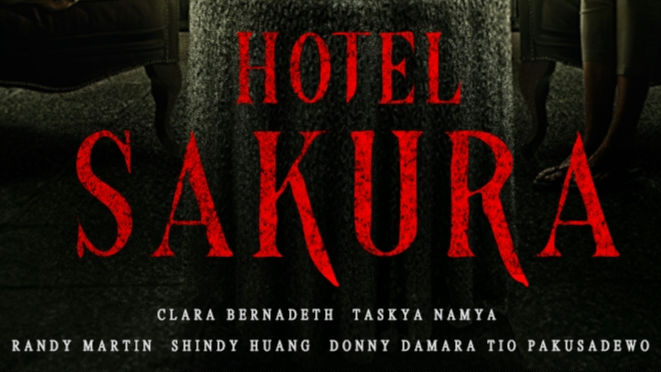 Poster Film Horor Hotel Sakura