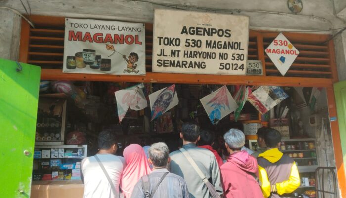 Kisah Toko Maganol Semarang, Ramai Diburu Tatkala Musim Layang-layang