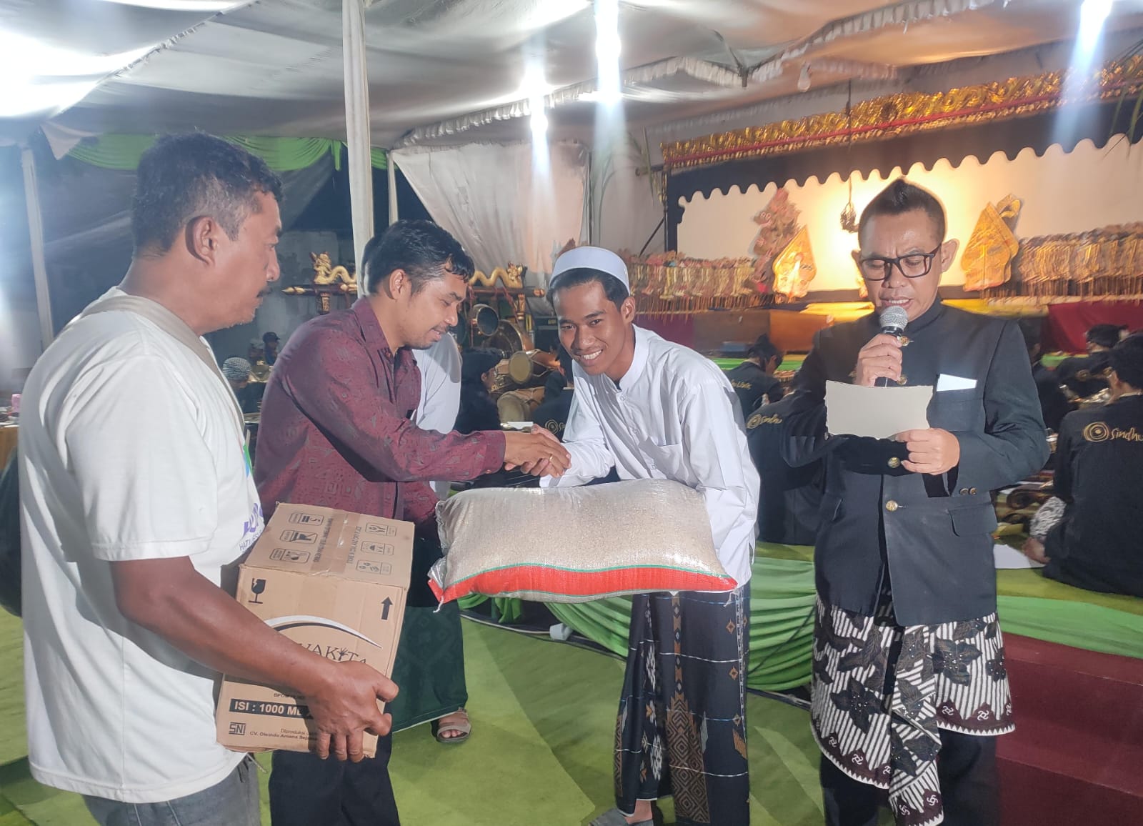 Harmoni Malam Budaya dan Sosial, PT Naga Baladika Santuni Yatim Piatu dan Pagelaran di Semarang