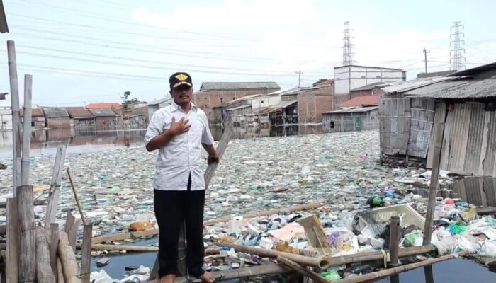 Duh! Bekas Tambak di Tambakrejo Semarang Kini Jadi Pulau Sampah, Bikin Warga Resah