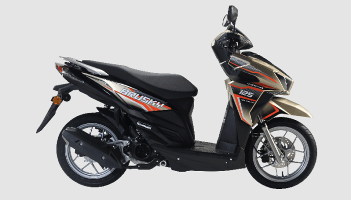 Kawasaki Brusky 125 Resmi Meluncur, Skutik Mirip Honda Vario 125 Seharga Rp22 Jutaan