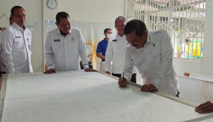 Sambangi Lapas Semarang, Menteri Agus Andrianto Tinjau Dapur Sehat dan Kegiatan Warga Binaan