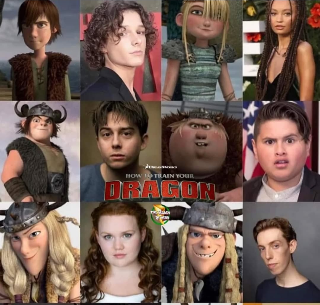 Pemeran Film Live-action How to Train Your Dragon