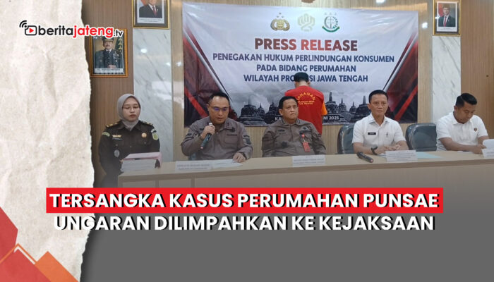 Video Tersangka Kasus Perumahan Punsae Ungaran Dilimpahkan ke Kejaksaan