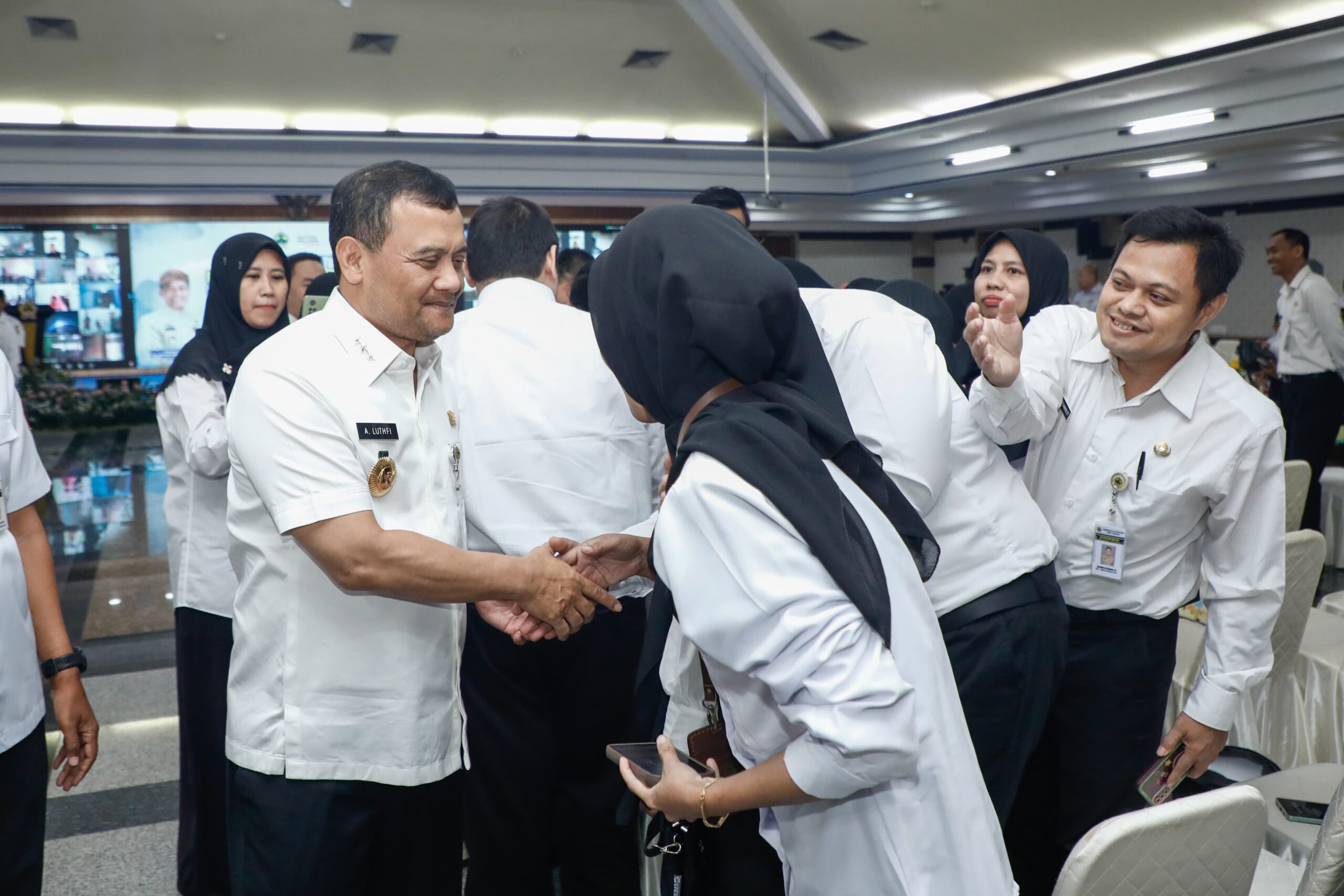 pengangkatan CPNS dan PPPK oleh Ahmad Luthfi