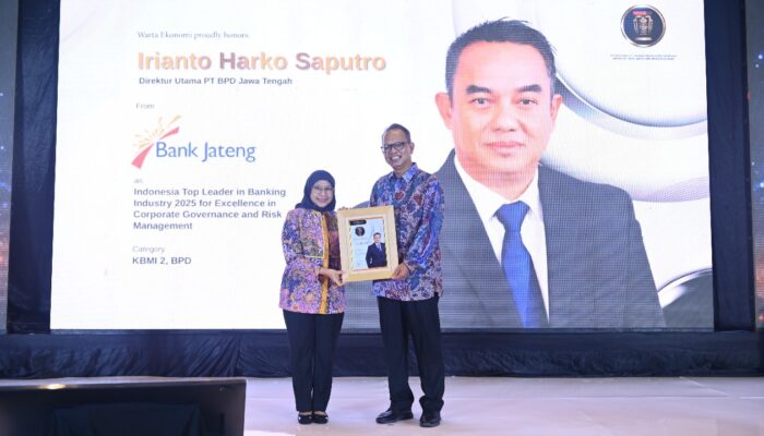 Bank Jateng Raih Dua Penghargaan Prestisius di Indonesia Top Leader dan Public Relations Award 2025
