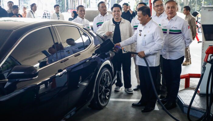 Lebih Ramah Lingkungan, Ahmad Luthfi Luncurkan Bahan Bakar Pertamax Green 95