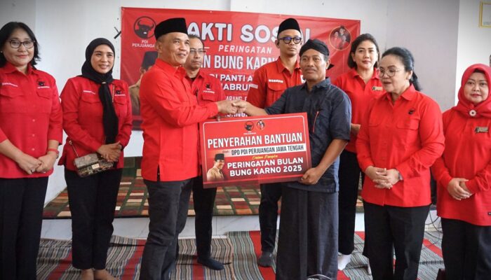 Bulan Bung Karno 2025, DPD PDIP Jateng Gelar Bakti Sosial di Tiga Panti Asuhan Kota Semarang