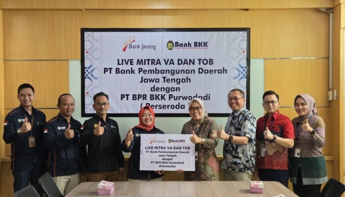 Bank Jateng dan BPR BKK Purwodadi Luncurkan Virtual Account untuk Digitalisasi Perbankan