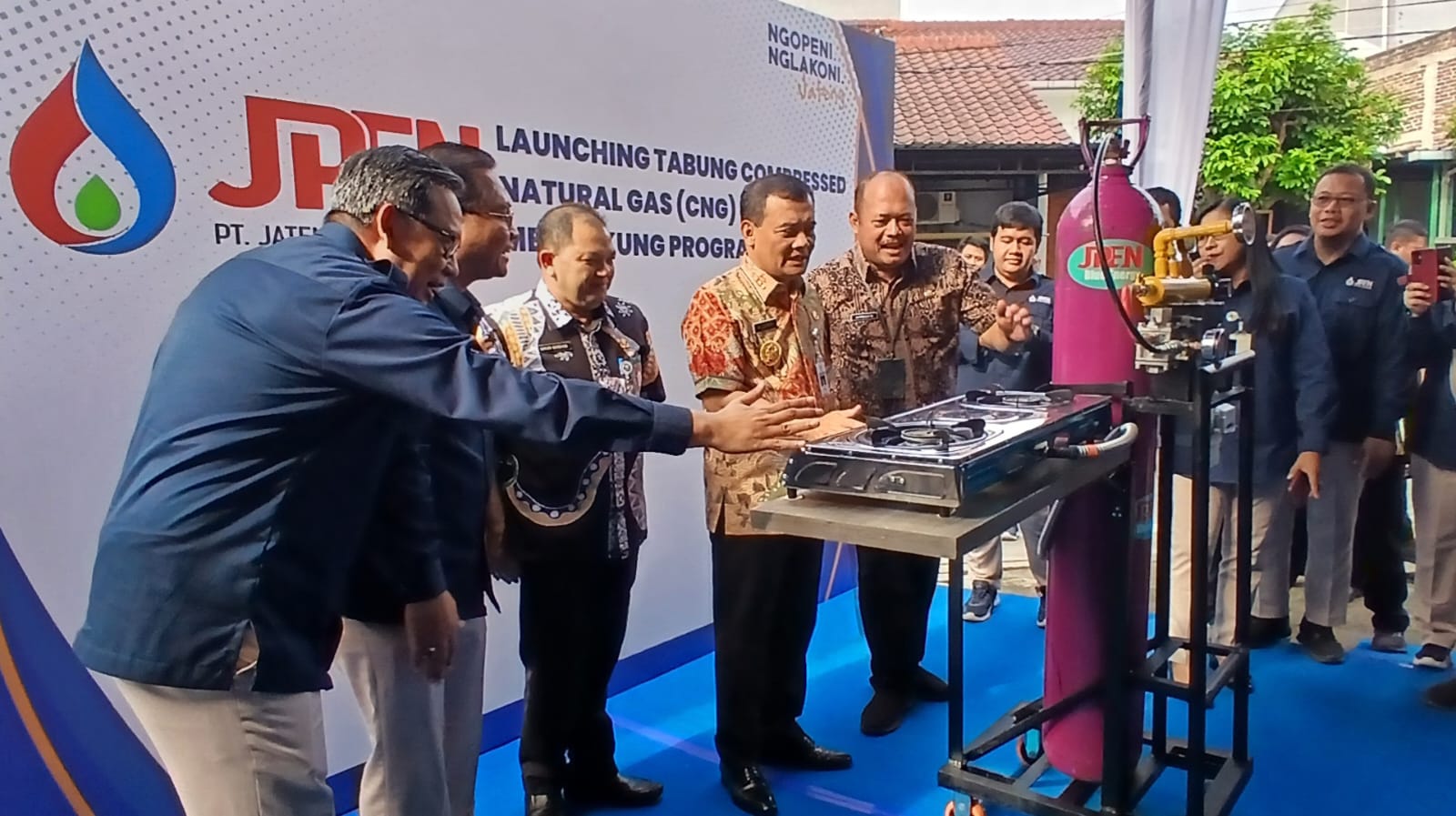 CNG pengganti LPG MBG Jateng