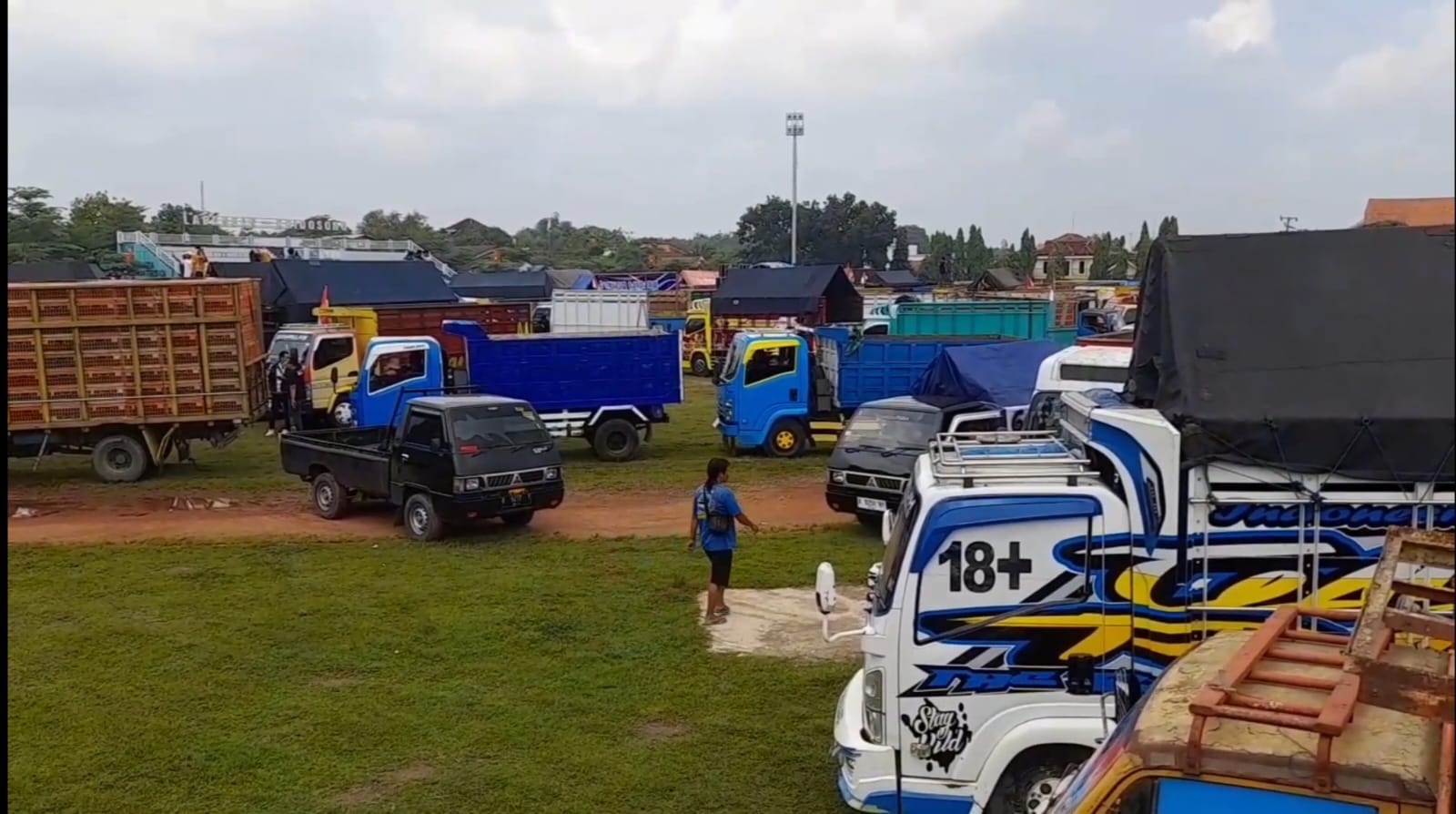 sopir truk odol