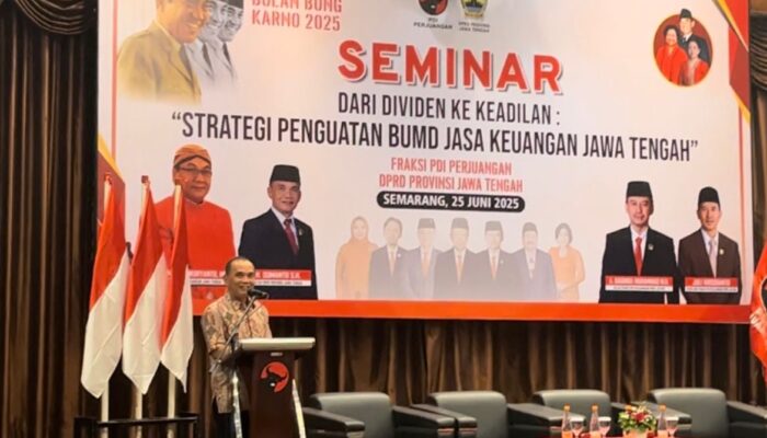 Kuatkan BUMD di Jateng, Ketua DPRD Sumanto Soroti Ekonomi Berdikari ala Bung Karno