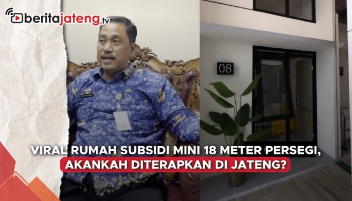 Video Viral Rumah Subsidi Mini 18 Meter Persegi, Bakal Diterapkan di Jateng