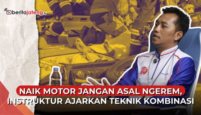 Video Naik Motor jangan Asal Ngerem, Instruktur Ajarkan Teknik Kombinasi