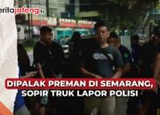 sopir truk dipalak preman