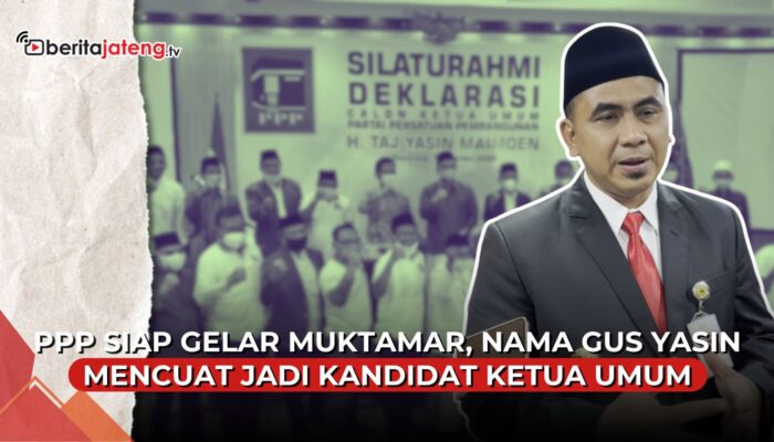 Video PPP Siap Gelar Muktamar, Nama Gus Yasin Mencuat Kandidat Ketua Umum