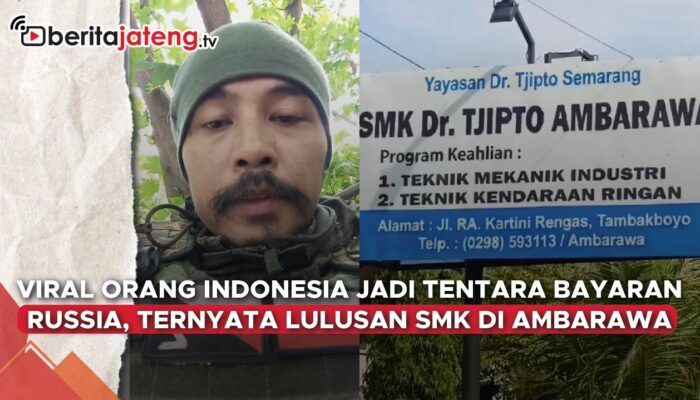 Video Viral Orang Indonesia jadi Tentara Bayaran di Rusia, Ternyata Lulusan SMK Ambarawa