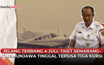 Video Jelang Terbang 4 Juli, Tiket Semarang-Karimunjawa Tinggal Sisa 3 Kursi