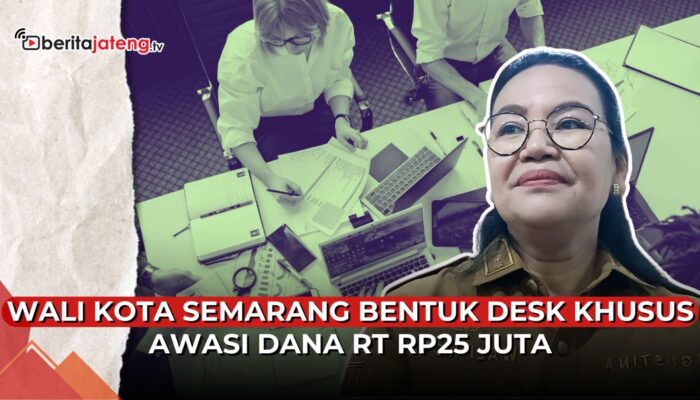 Video Walikota Semarang Bentuk Desk Khusus Awasi Penggunaan Dana RT Rp25 Juta per Tahun