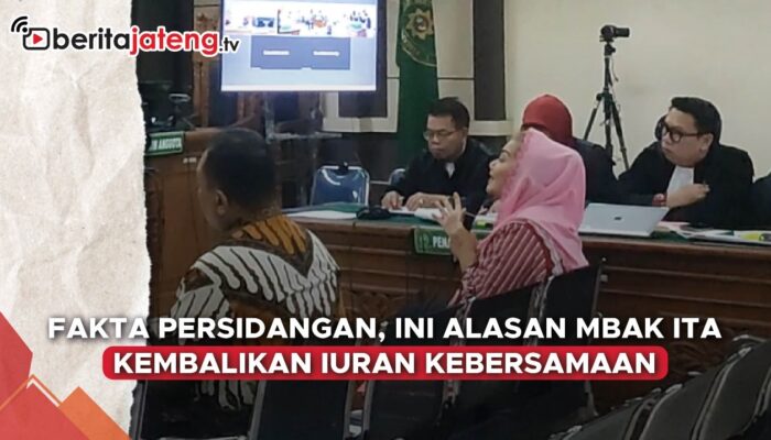 Video Fakta Persidangan, Mbak Ita Ungkap Alasan Kembalikan Uang dari Iuran Kebersamaan