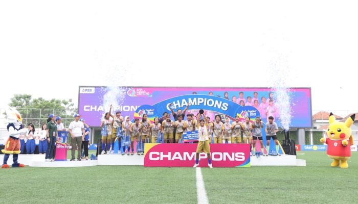 Tumbangkan Tangerang 1-0, All Stars Bandung Sabet Kampiun Hydroplus Piala Pertiwi 2025 U-14 dan U-16