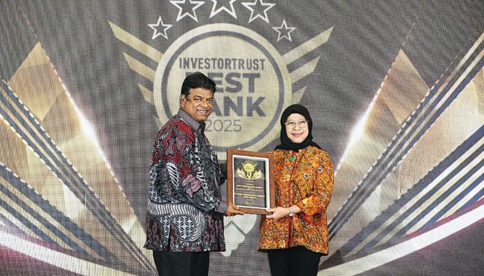 Bank Jateng Raih Penghargaan Tahunan Investortrust Best Bank 2025: Kategori BPD KBMI II