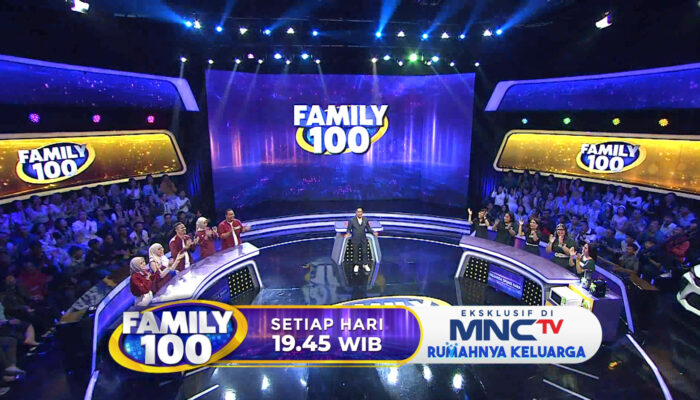 Rayakan Episode ke-1.000, Family 100 Indonesia MNCTV Hadirkan Tontonan Lebih Meriah serta Hadiah Melimpah