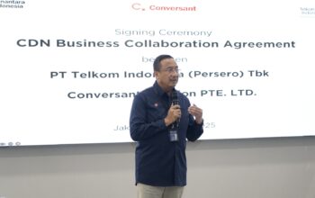 Telkom dan Conversant Perkuat Infrastruktur Digital Indonesia Lewat Layanan CDN as a Service