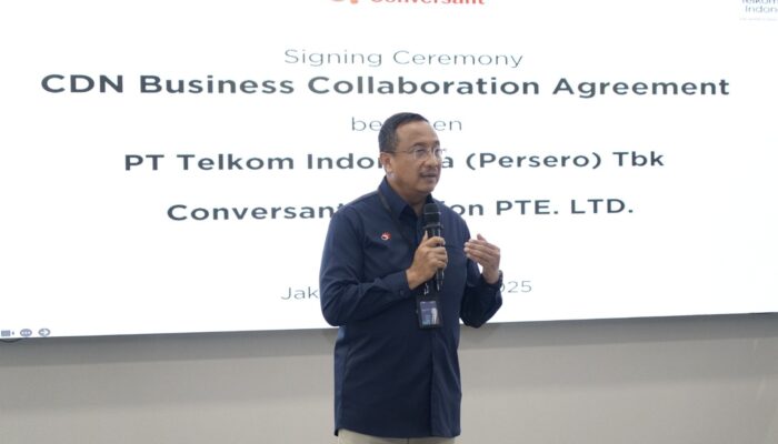 Telkom dan Conversant Perkuat Infrastruktur Digital Indonesia Lewat Layanan CDN as a Service