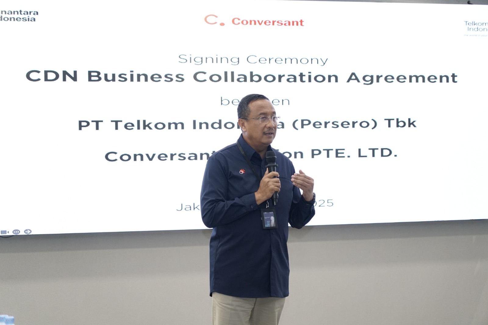 Telkom dan Conversant Perkuat Infrastruktur Digital Indonesia Lewat Layanan CDN as a Service