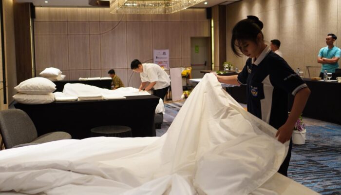 Hotel Aruss Semarang Gelar Kompetisi Housekeeping dan Floristry, Dorong Inovasi serta Peningkatan SDM Perhotelan