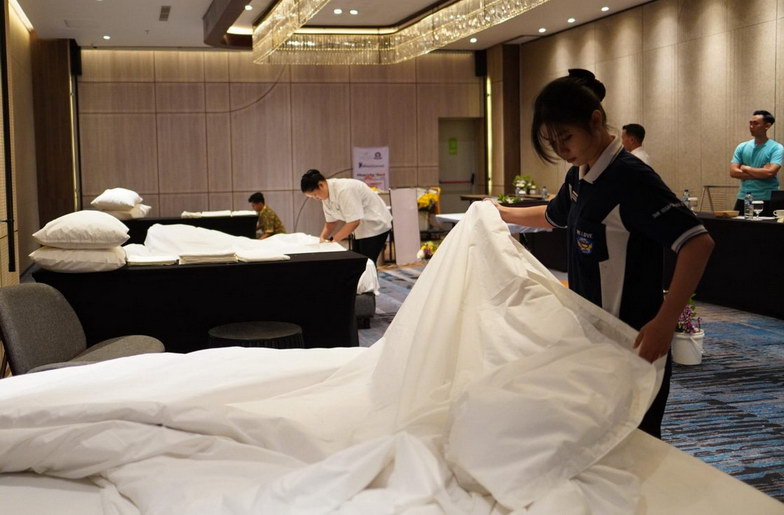 Hotel Aruss Semarang Gelar Kompetisi Housekeeping dan Floristry, Dorong Inovasi serta Peningkatan SDM Perhotelan
