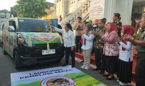 Jaga Stabilitas Harga Bahan Pokok, Pemkot Semarang Gandeng BI Luncurkan 'Kempling Semar'
