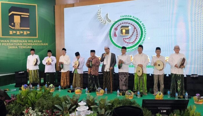 PPP Luncurkan Taman Surga Persatuan Pembangunan Jawa Tengah
