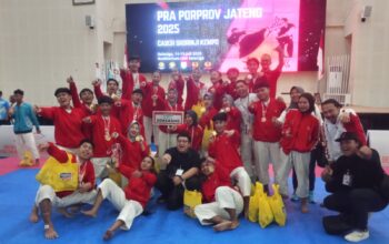 Semarang Kuasai Kualifikasi Shorinji Kempo Porprov Jateng XVII 2026, Sabet 9 Emas dan Loloskan 21 Kenshi