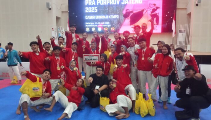 Semarang Kuasai Kualifikasi Shorinji Kempo Porprov Jateng XVII 2026, Sabet 9 Emas dan Loloskan 21 Kenshi