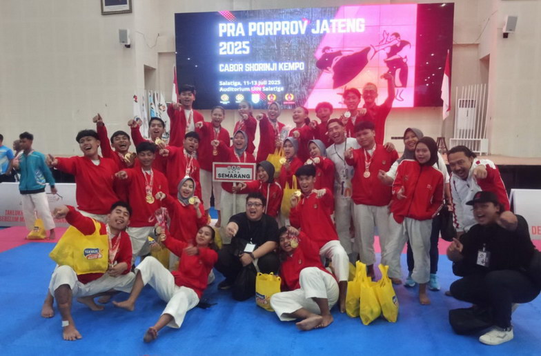 Semarang Kuasai Kualifikasi Shorinji Kempo Porprov Jateng XVII 2026, Sabet 9 Emas dan Loloskan 21 Kenshi