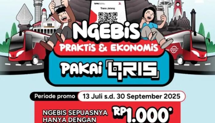 Naik Trans Jateng Bayar Rp 1.000 Pakai QRIS, Berlaku Hingga 30 September 2025