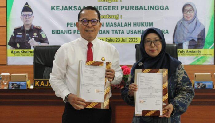 PT Pegadaian Area Purwokerto Gandeng Kejari Purbalingga Berantas Kredit Nasabah Bermasalah