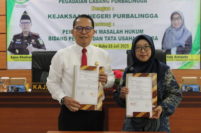 PT Pegadaian Area Purwokerto Gandeng Kejari Purbalingga Berantas Kredit Nasabah Bermasalah