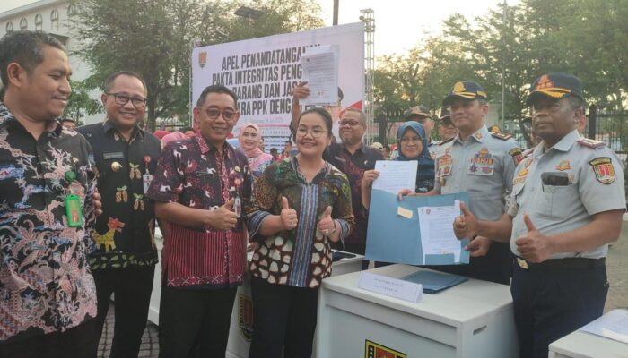 Penuhi Rekomendasi KPK, Semua PPKom dan PA di Kota Semarang Tanda Tangani Pakta Integritas