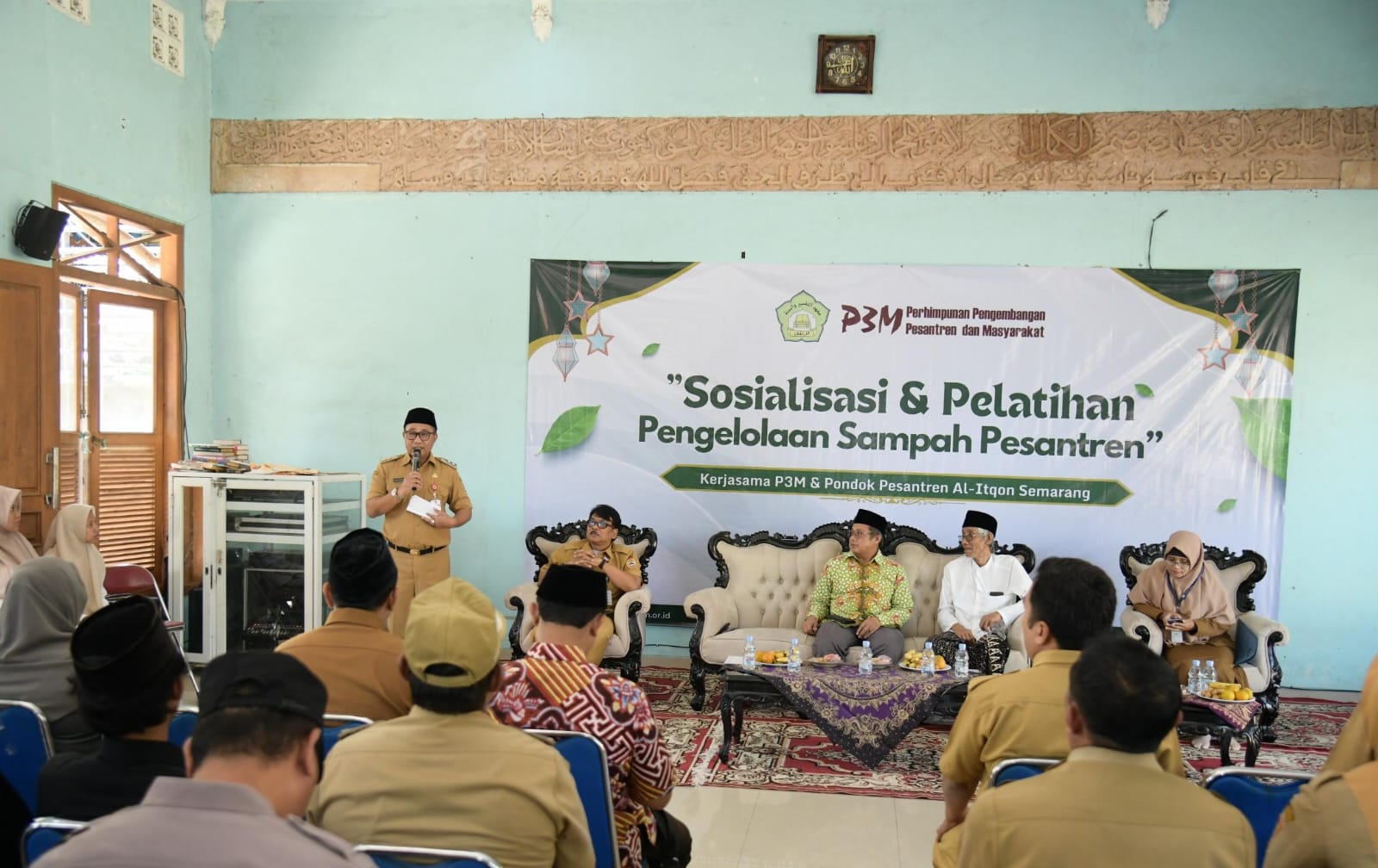 Program Pilah Sampah Agustina-Iswar Sasar Pondok Pesantren di Kota Semarang