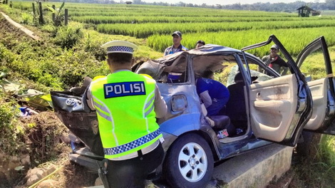 Kecelakaan Tol Semarang-Solo