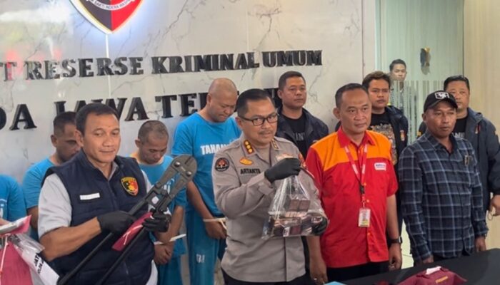 Polda Jateng Ringkus Komplotan Maling Rokok Bobol Atap Alfamart-Indomaret: Sudah Curi Puluhan Toko