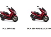 Perbandingan Honda PCX 160 ABS dan PCX 160 CBS Roadsync, Mana yang Lebih Unggul?