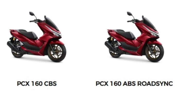 Perbandingan Honda PCX 160 ABS dan PCX 160 CBS Roadsync, Mana yang Lebih Unggul?