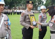Polres Salatiga Gelar Upacara PTDH In Absentia Anggota Berpelanggaran Berat, Foto Disilang Merah