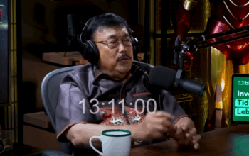 Mantan Kabareskrim dan mantan duta besar Indonesia untuk Myanmar, Komjen (Purn.) Ito Sumardi dalam podcast Deddy Corbuzier. (YouTube/Close The Door Deddy Corbuzier(